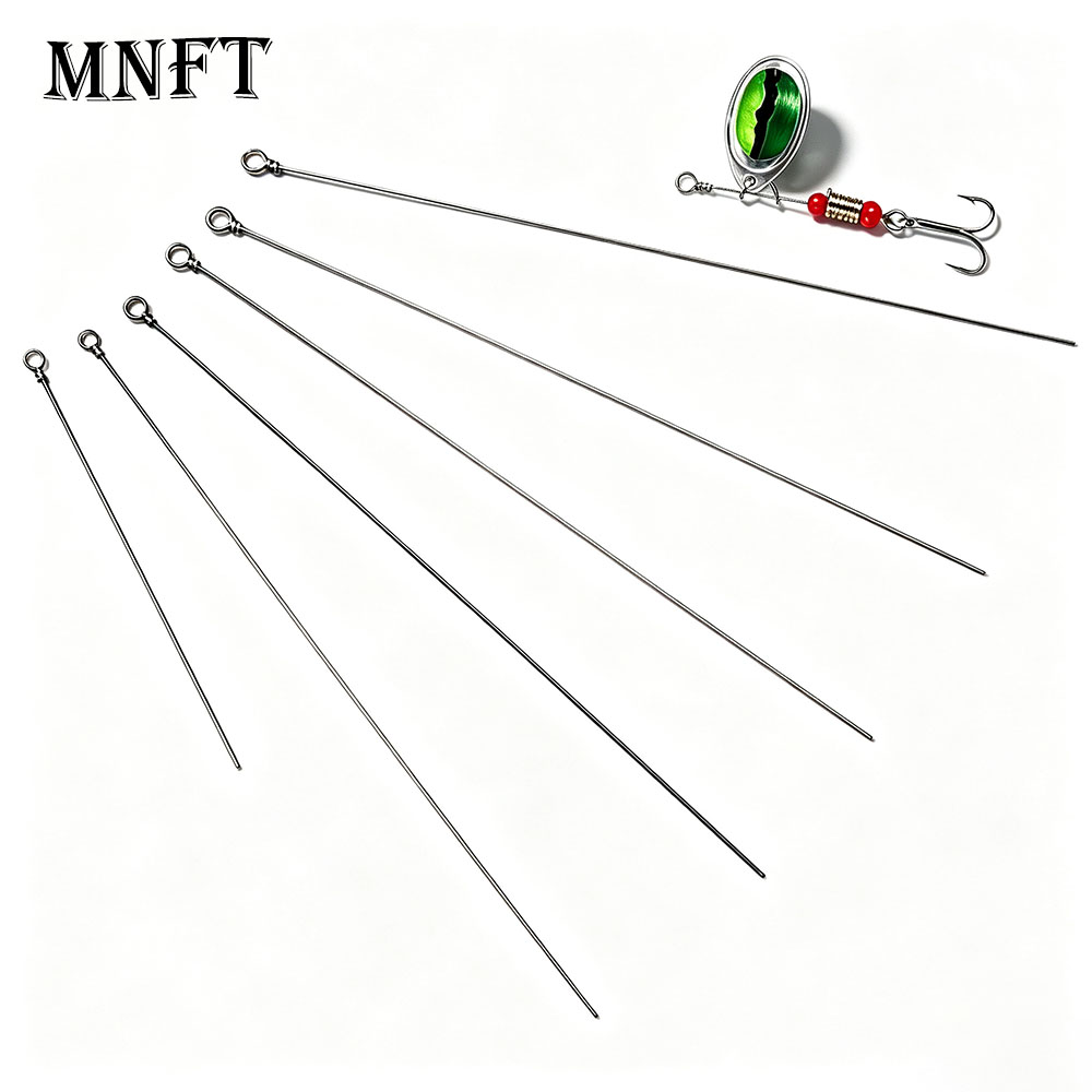 Fishing Lure Spinner - 90 Adet Spinnerbait Şaft Teli DIY