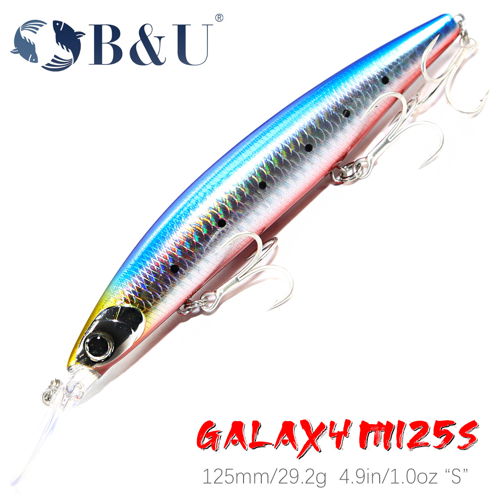 Fishing Lure Crankbait - B&U 125mm Batan Minnow Deniz Balıkçılığı